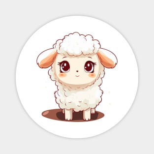 Cute Baby Sheep Magnet